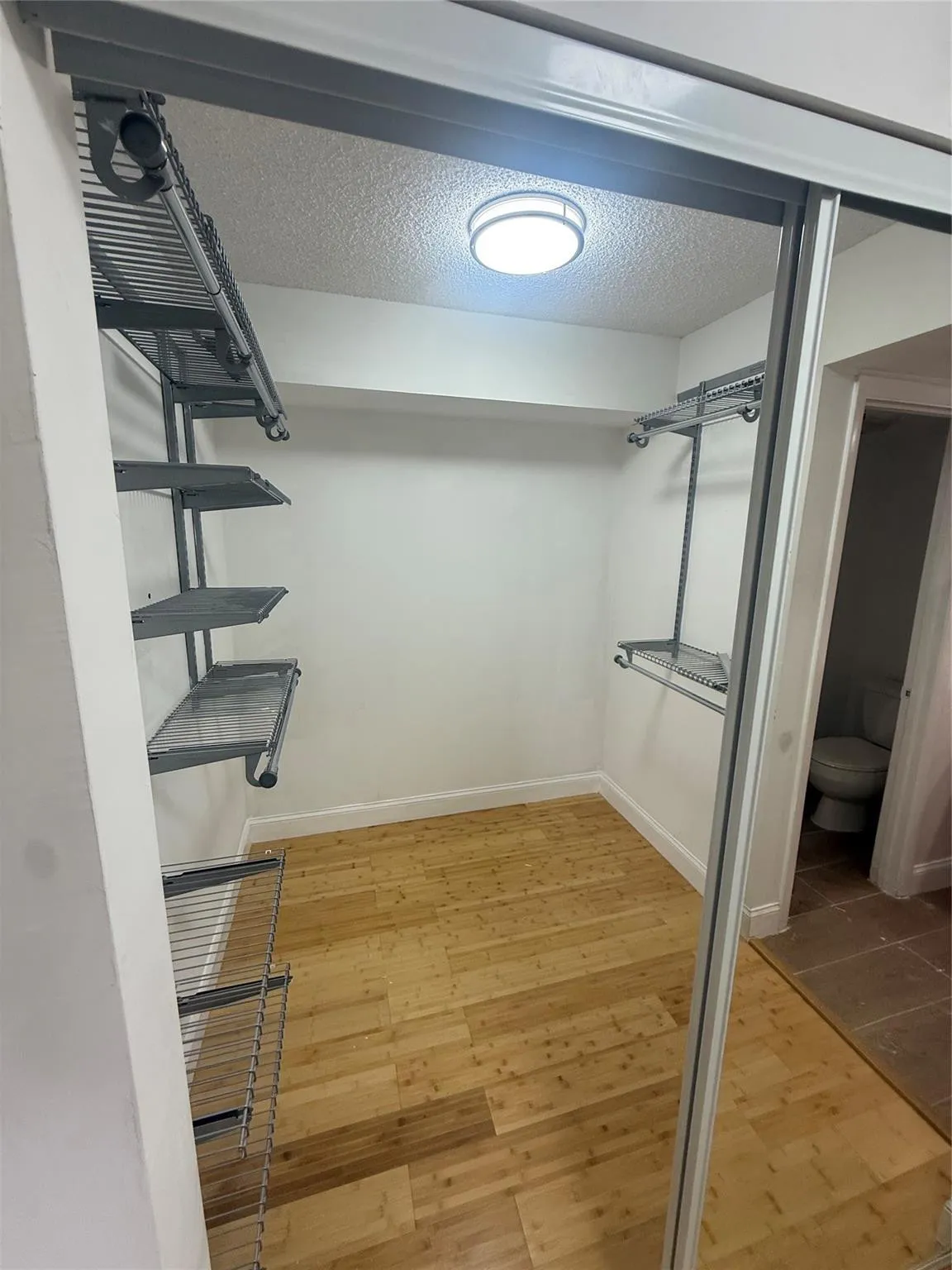 Master Bathroom Walk-In Closet