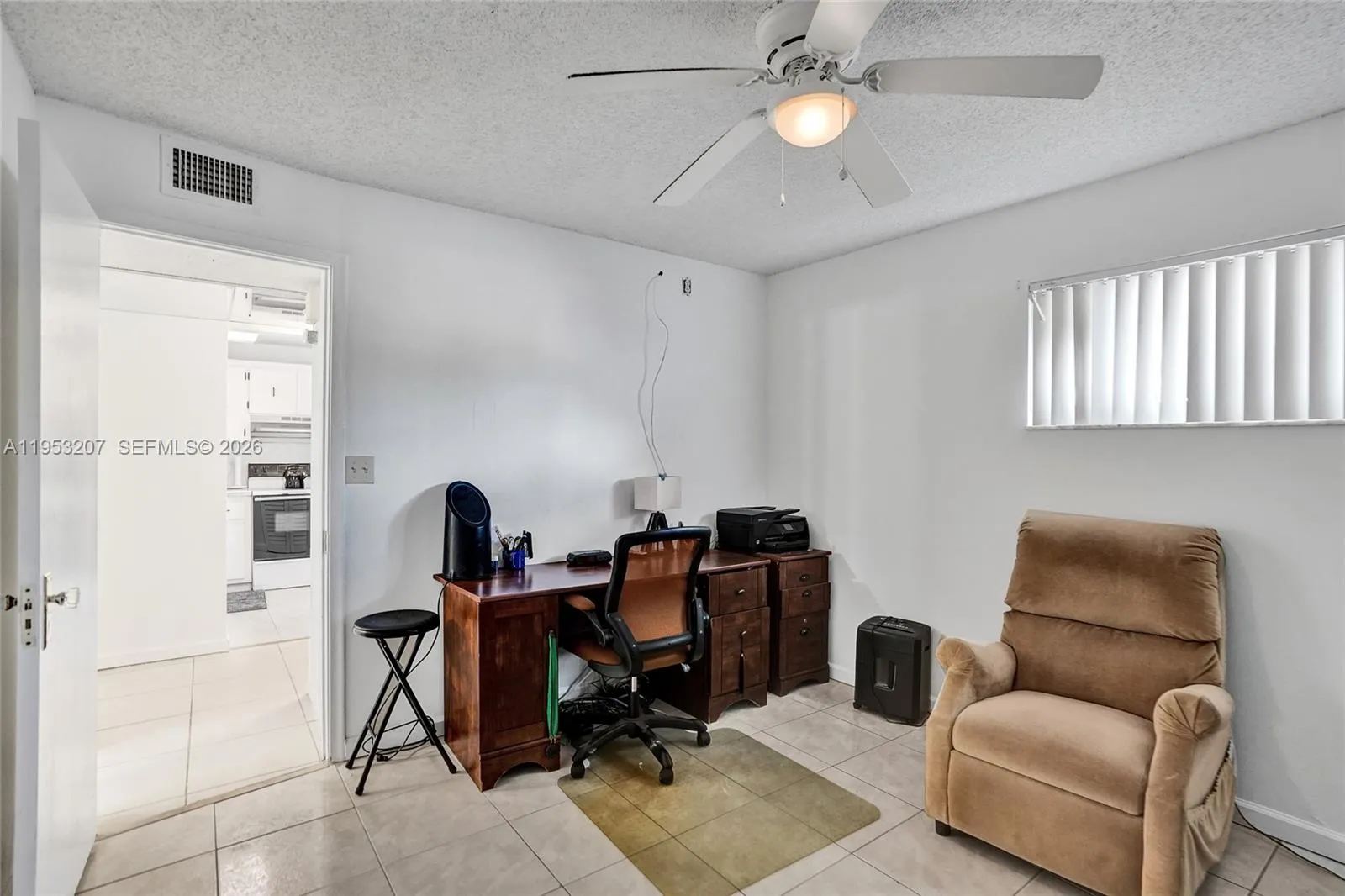 2nd Bedroom, set up as an office