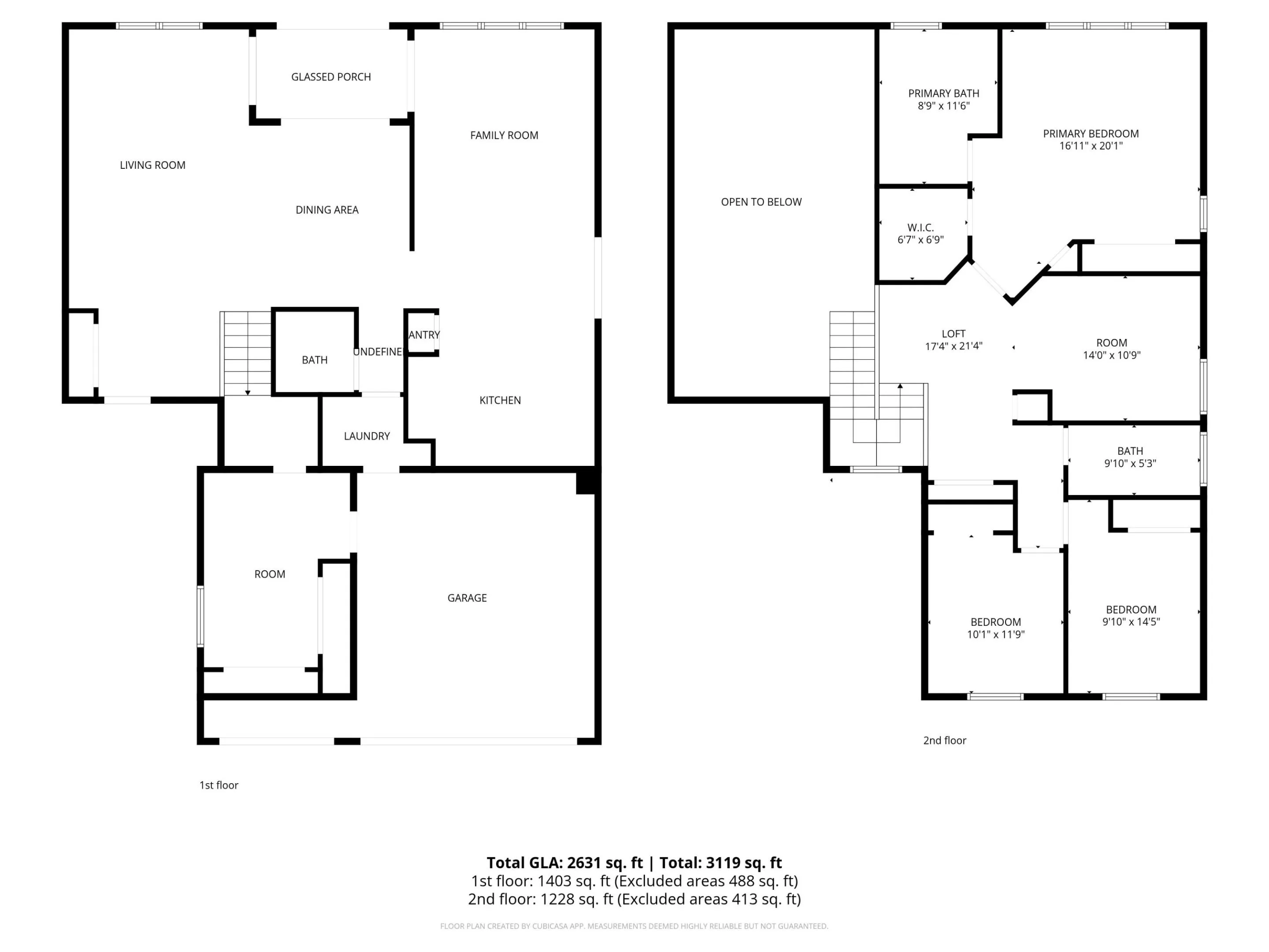 2D Floor Plan for 10310 Northwest 10th C