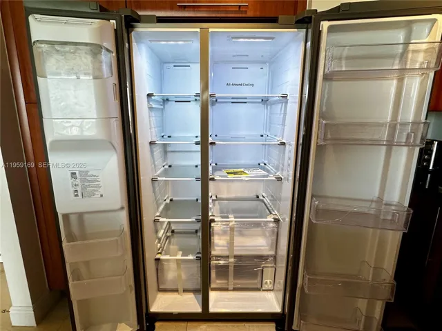 new LG fridge