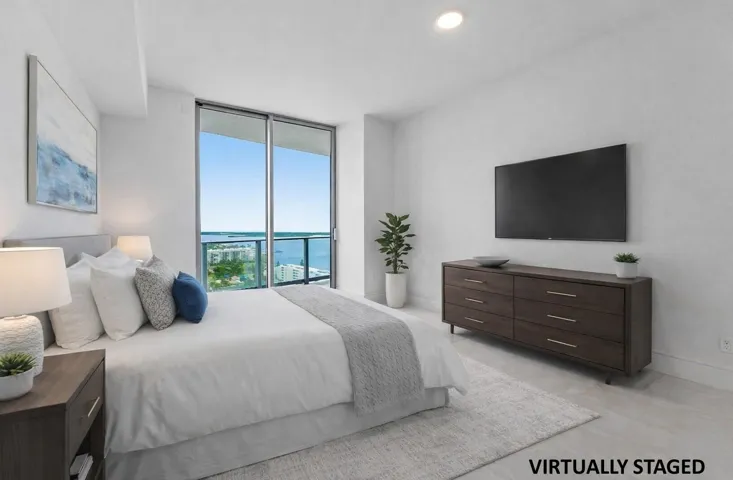 Primary Suite Virtually Staged