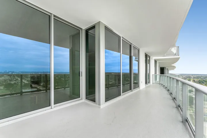 Large Covered Balcony