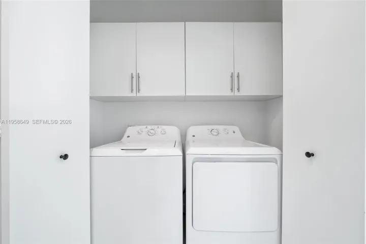 Laundry area