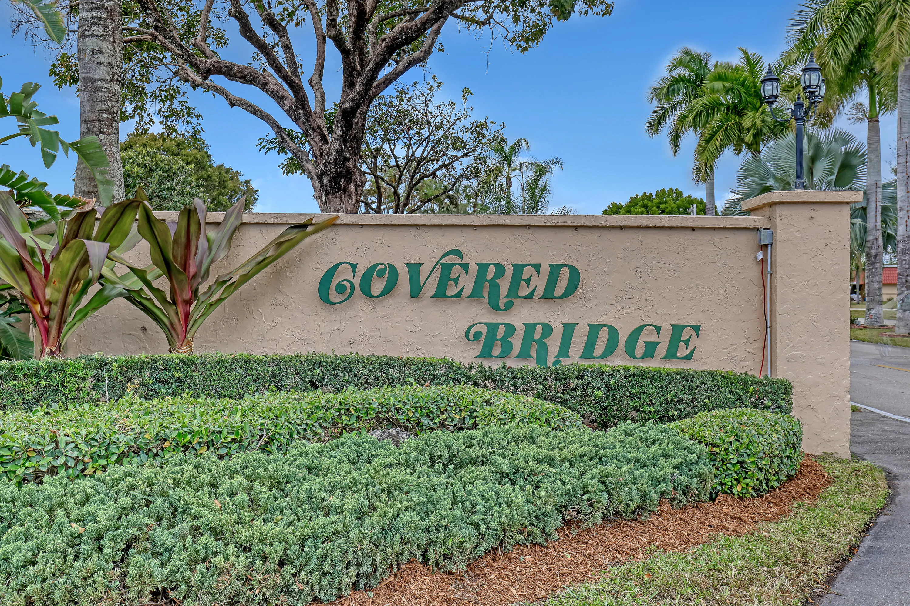 Entry Sign to Community