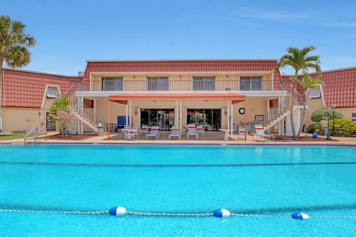 View from Pool of Clubhouse