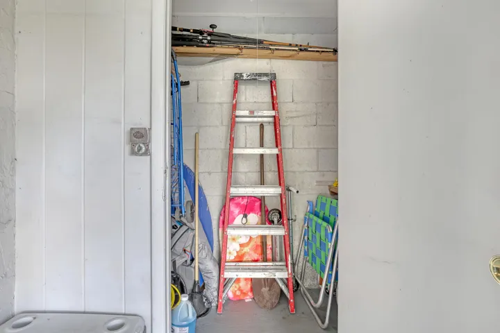 Patio Storage Closet