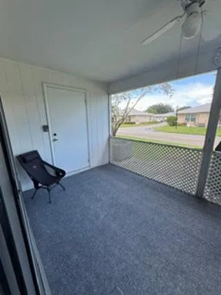 Other View of Screened Patio