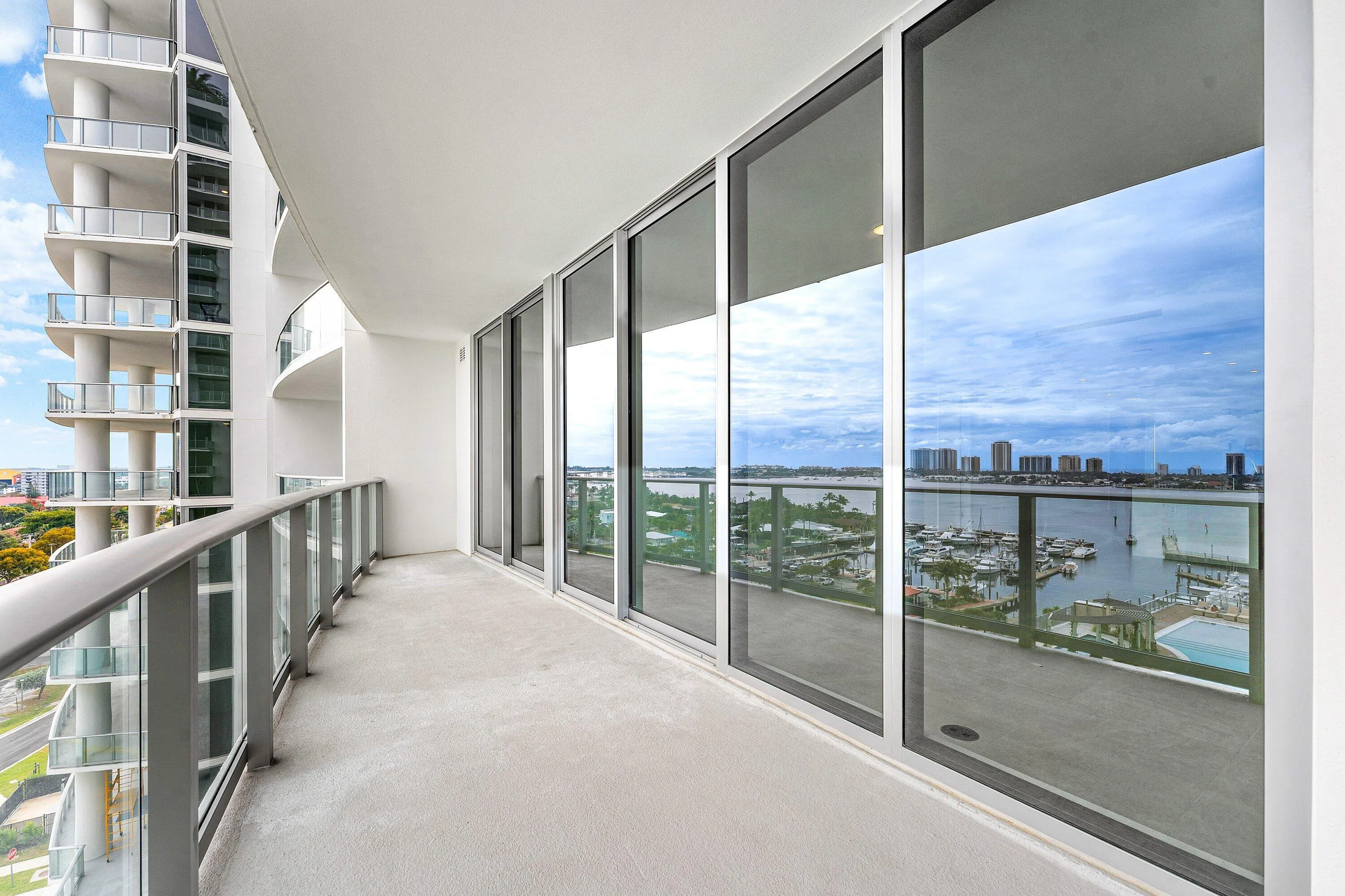 Spacious Covered Balcony