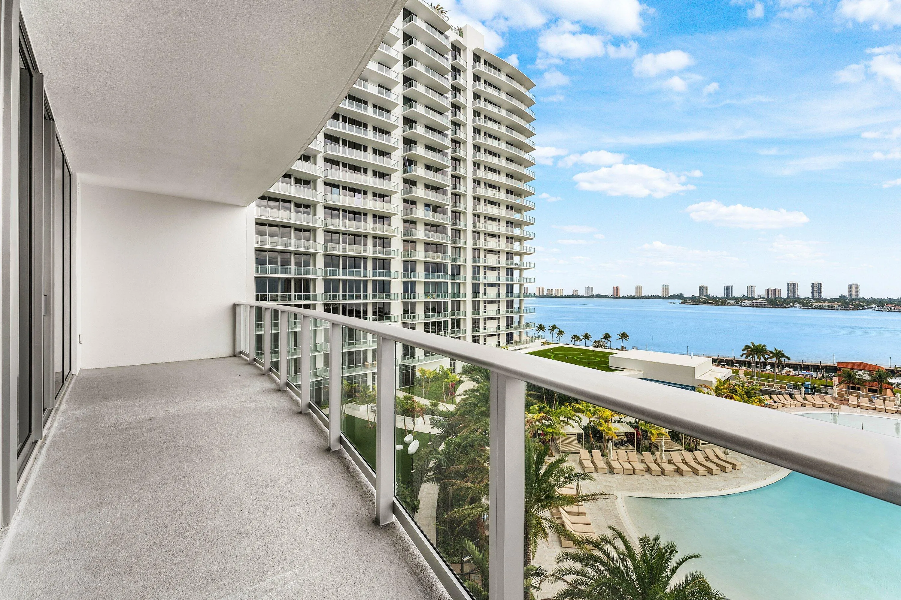 Large Covered Balcony