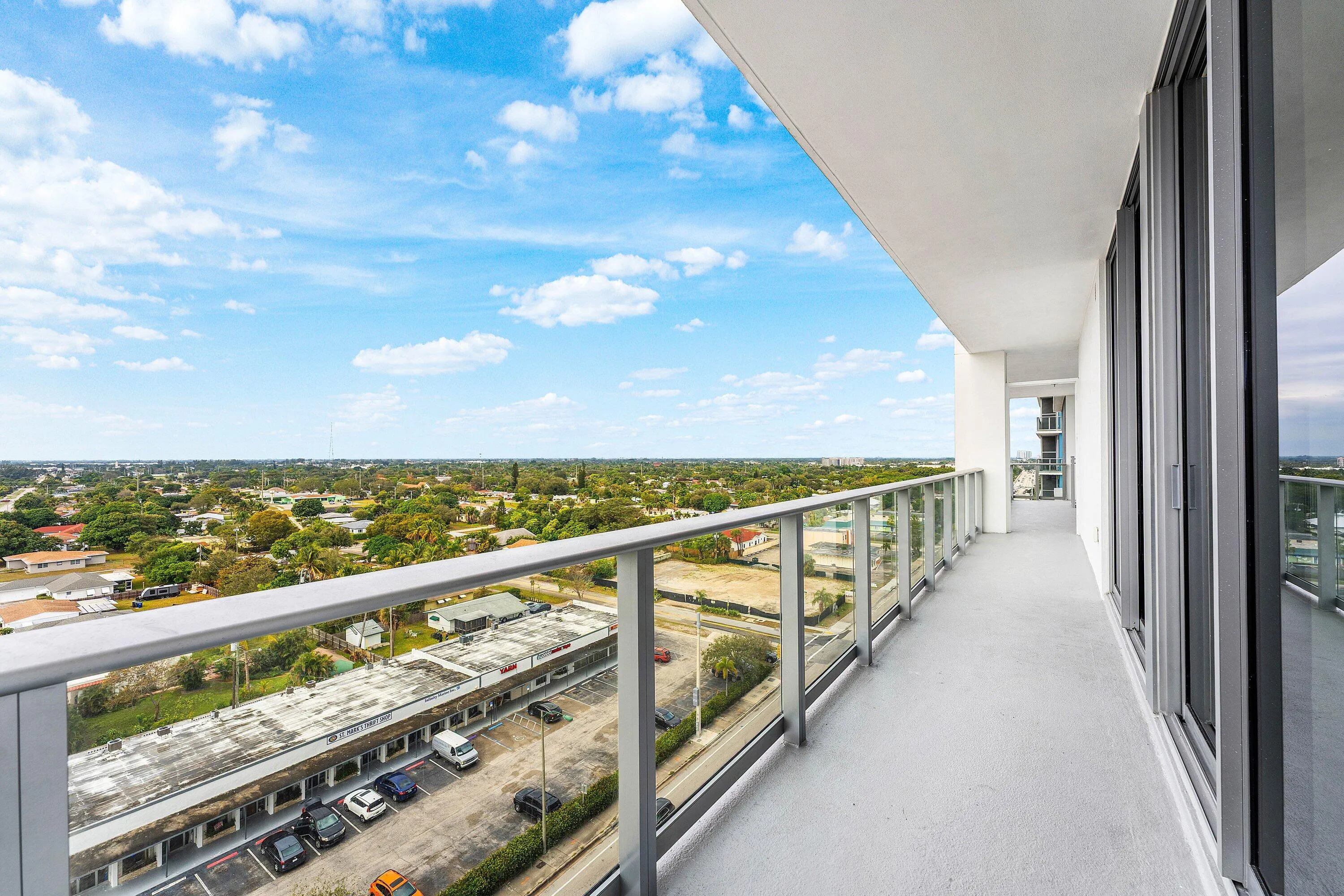 Covered Balcony for Guest Suites