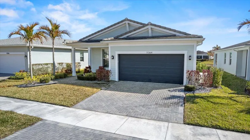 Paver driveway