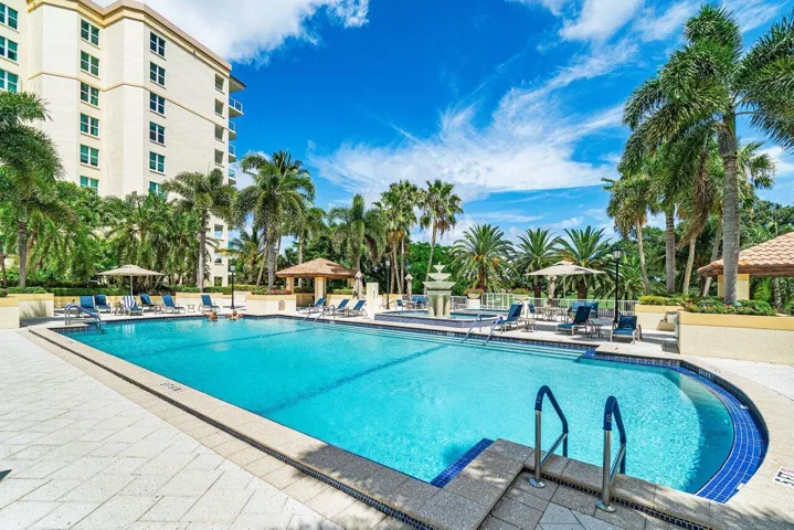 Resort style pool