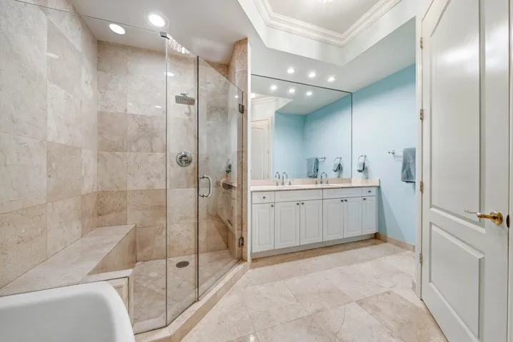 Dual sink vanity