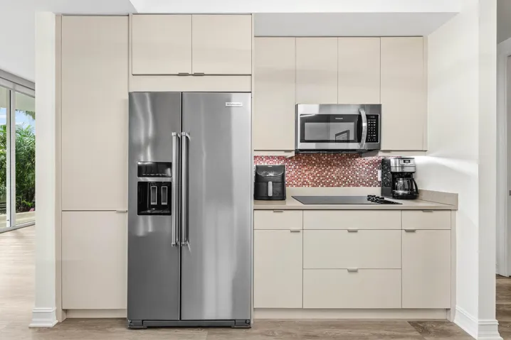 New stainless steel appliances
