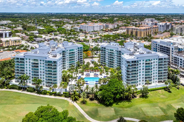 SItuated on the Boca Resort golf course