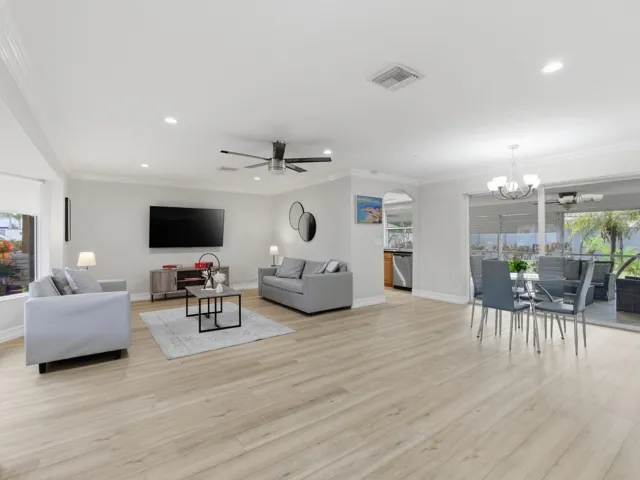 Open Living Dining