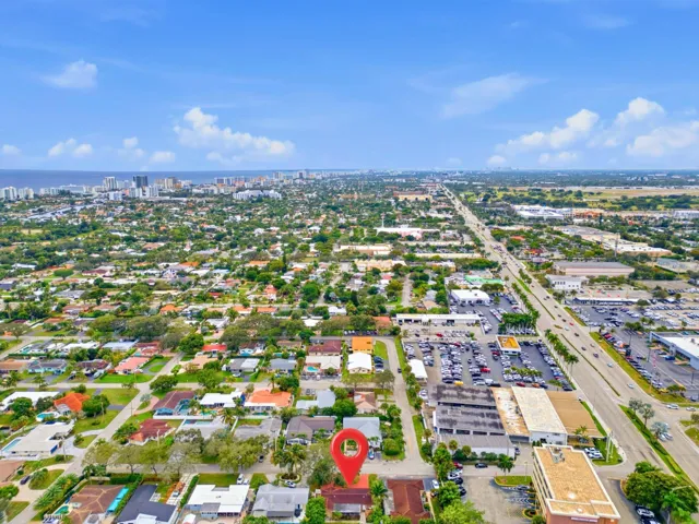 Panoramic to South