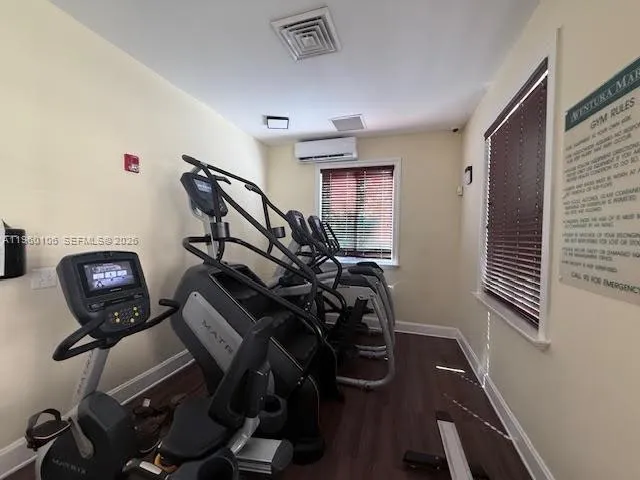 Quick Workout room