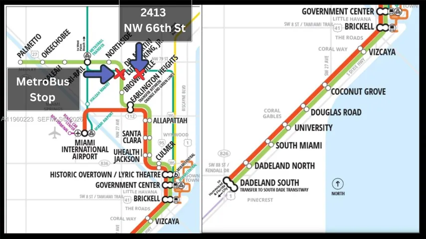 MetroBus Transit Route Map