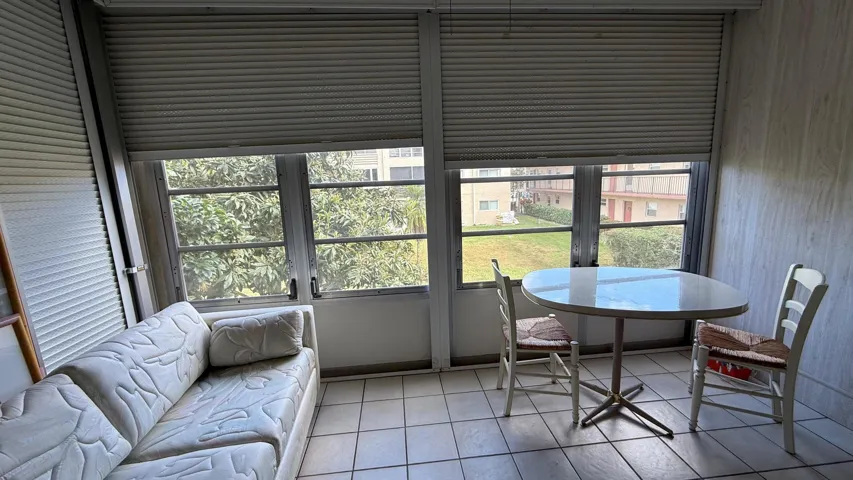 Enclosed patio