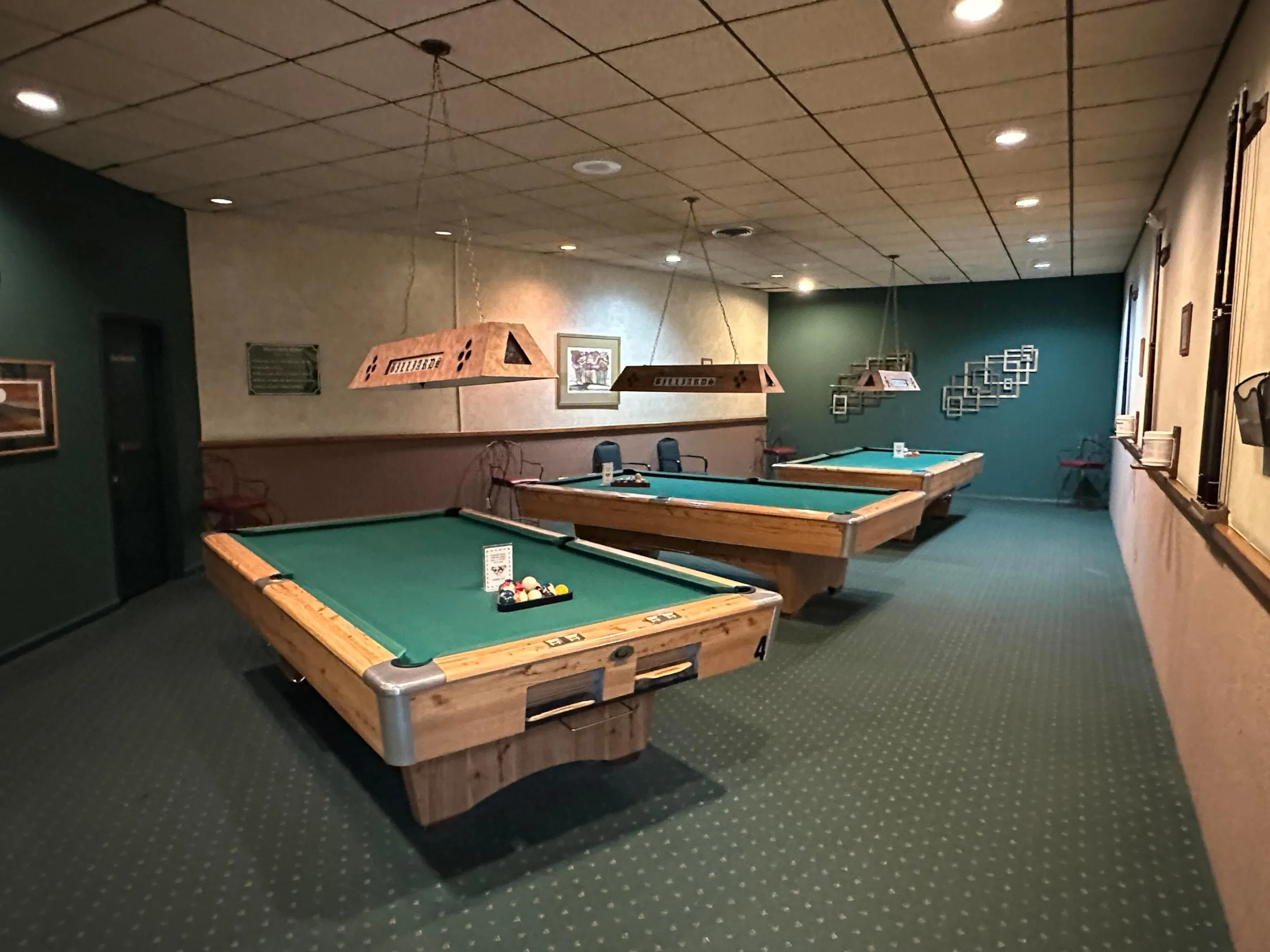 Club House Billiard Room