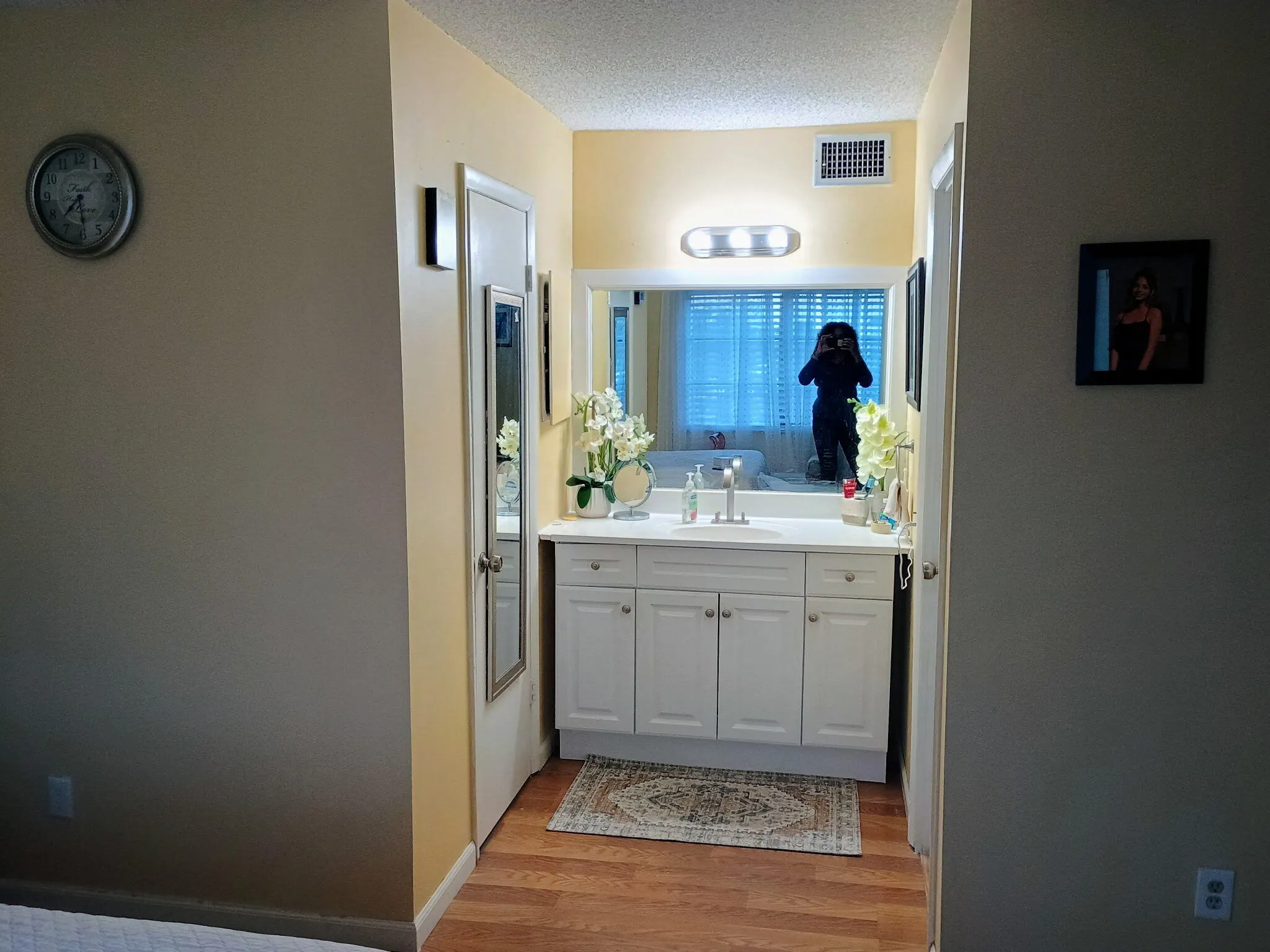 bathroom mirror
