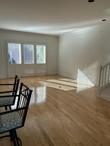 Virtually staged living room