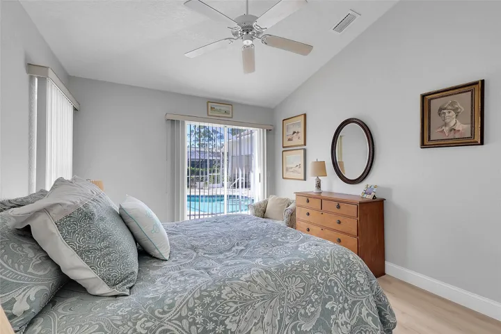 4th Bedroom is in the southwest, across from 3rd bedroom