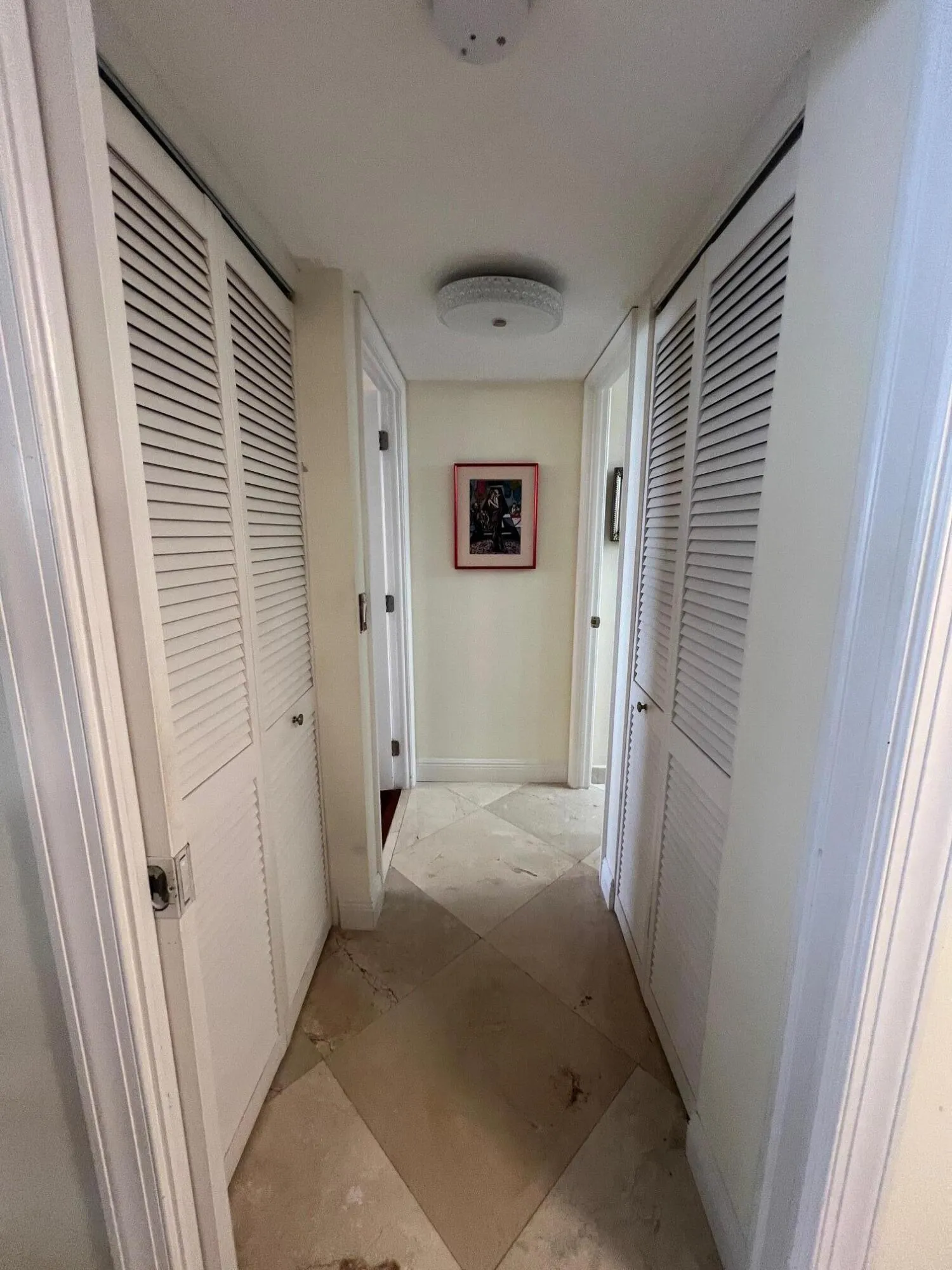 Hallway to 2nd Bedroom & to washer-Dryer