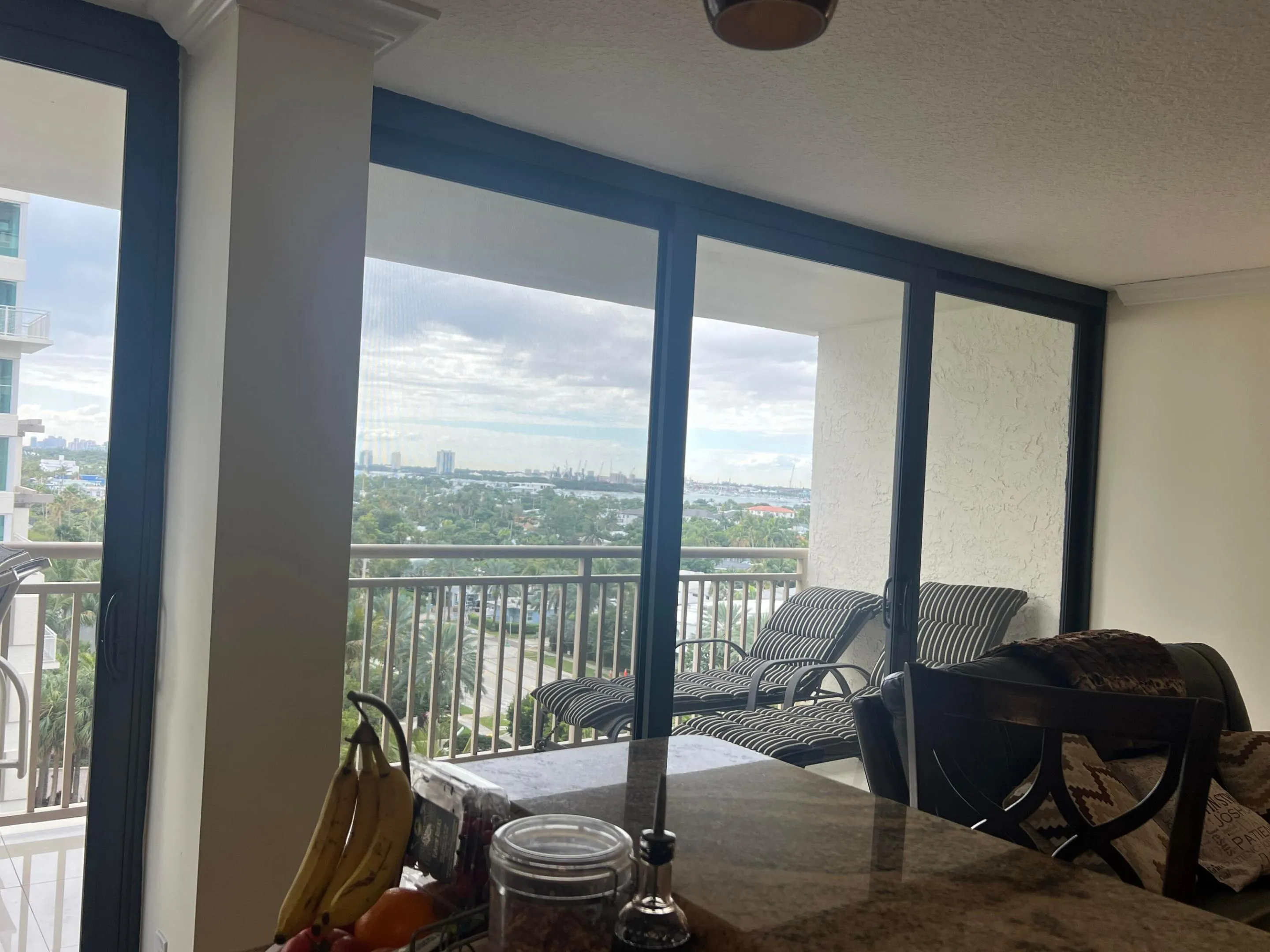 Intracoastal View from #906 Kitchen
