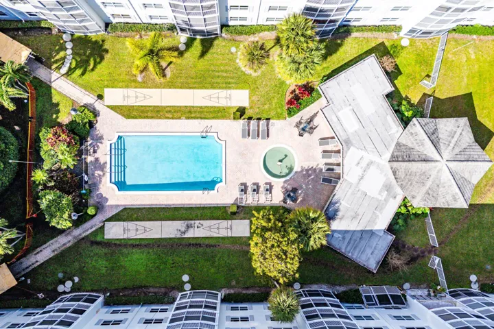 Courtyard Area Overhead with Community Room