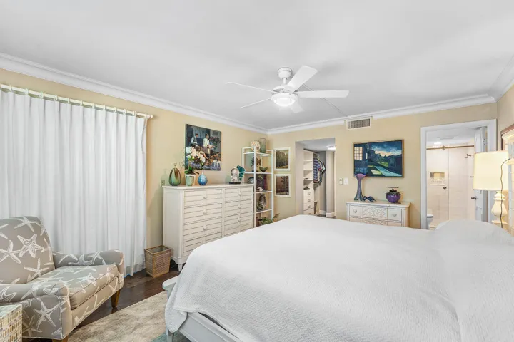 Primary bedroom - has sliders out to balcony