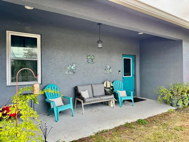 Front patio of home