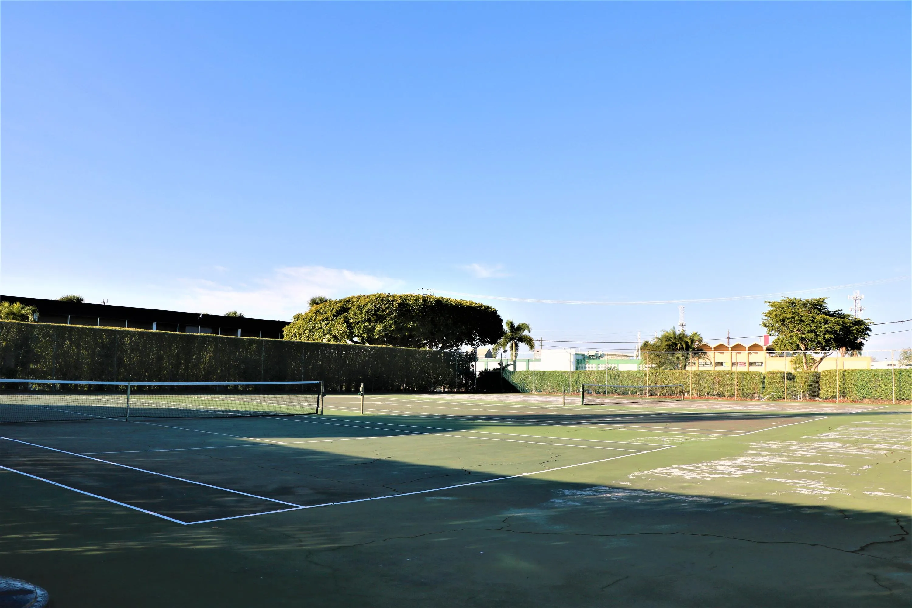 Hidden Harbour tennis courts