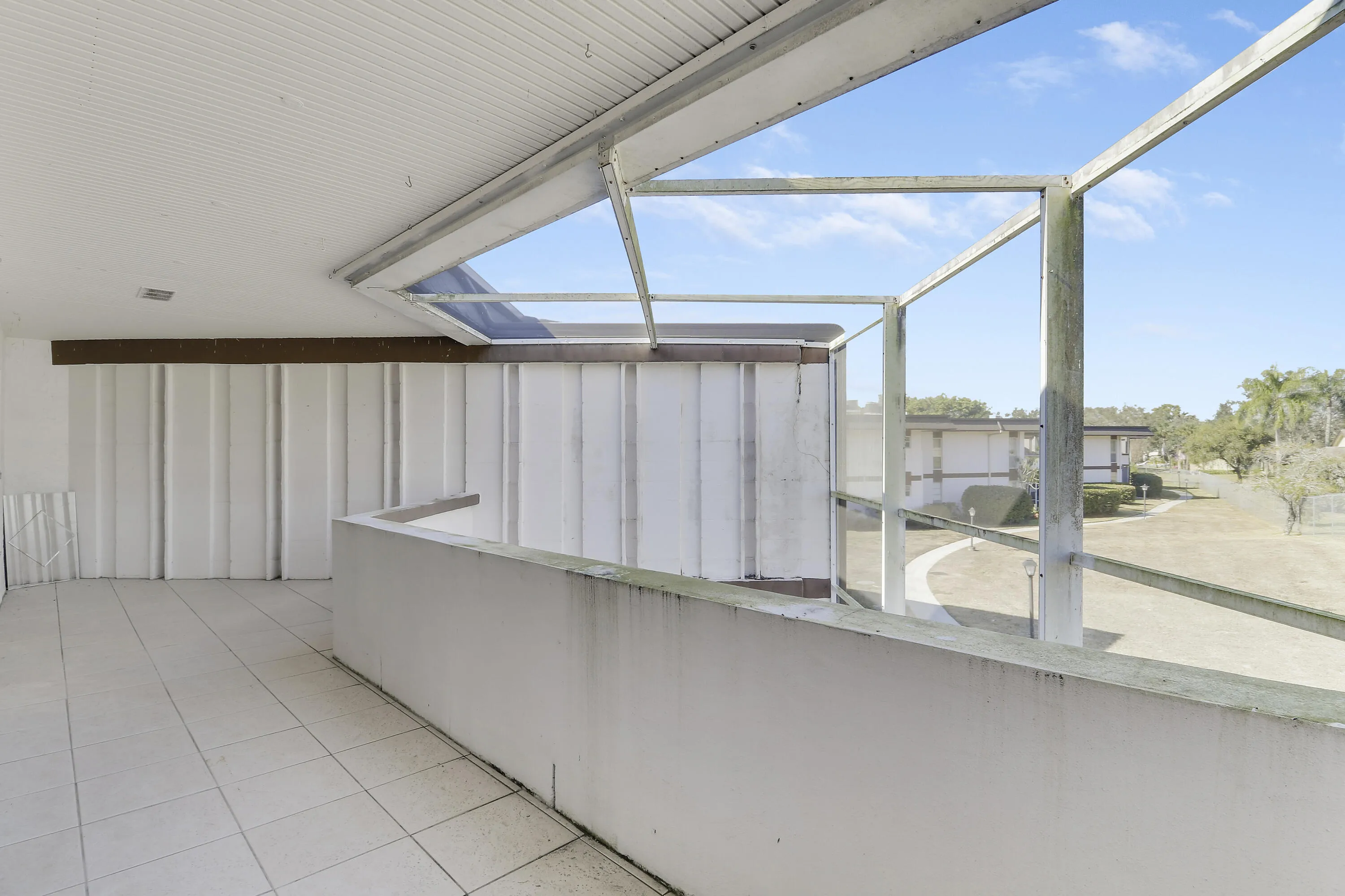 Screened in patio
