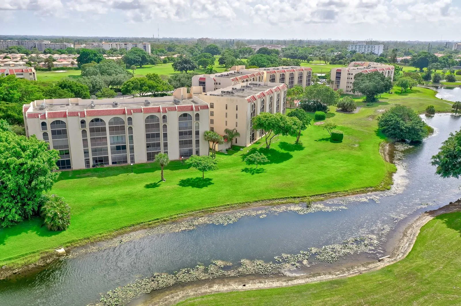 AERIAL VIEW OF BUILDING