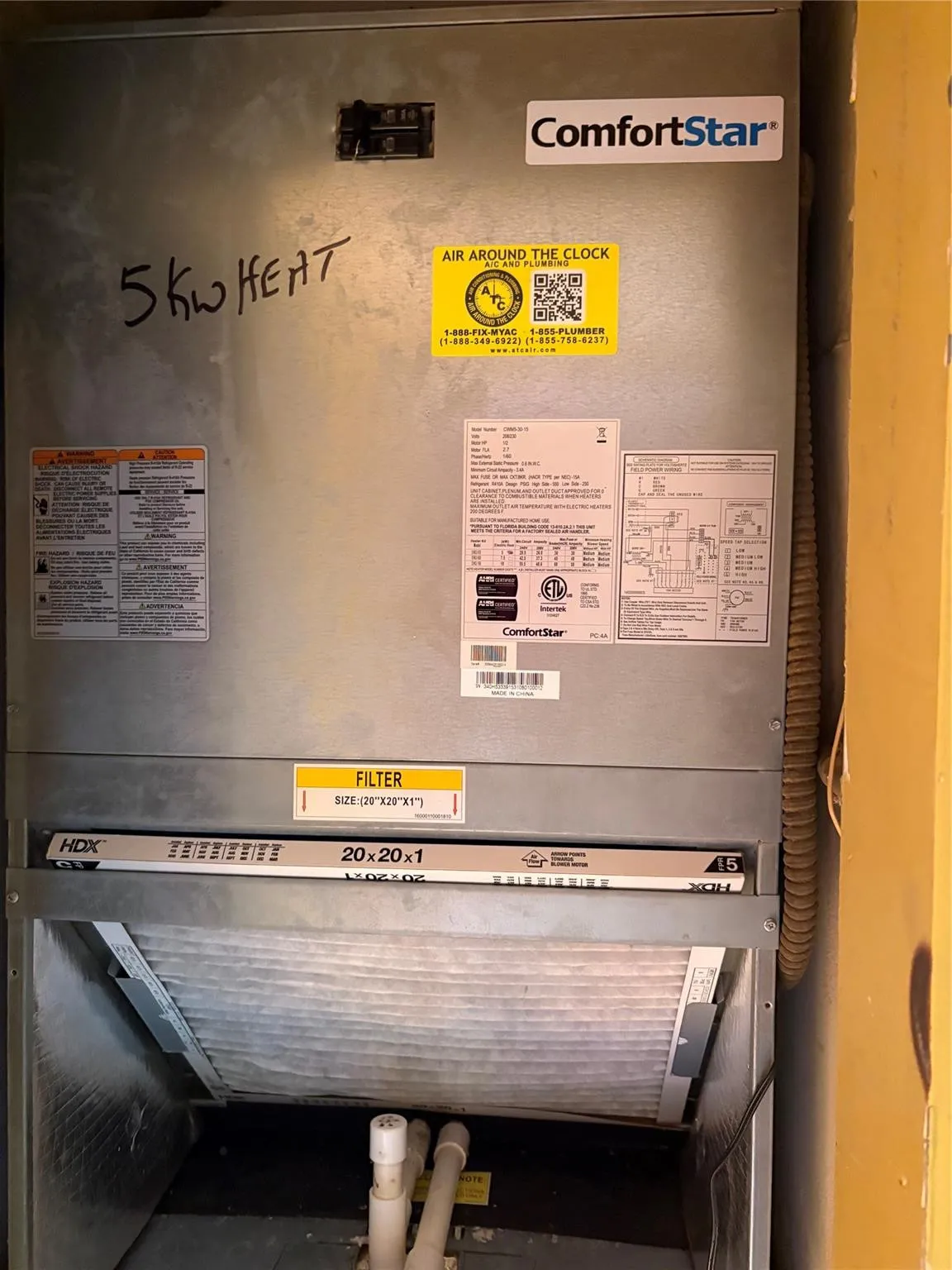 3 YR OLD A/C
