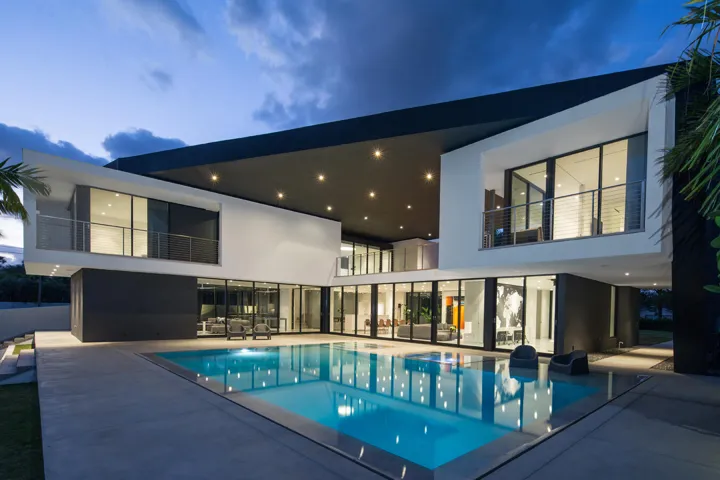 Rear of Home