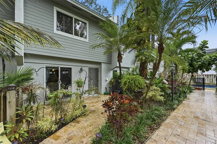 Enjoy the peaceful atmosphere and lush landscaping that make this courtyard a special place to come home to.