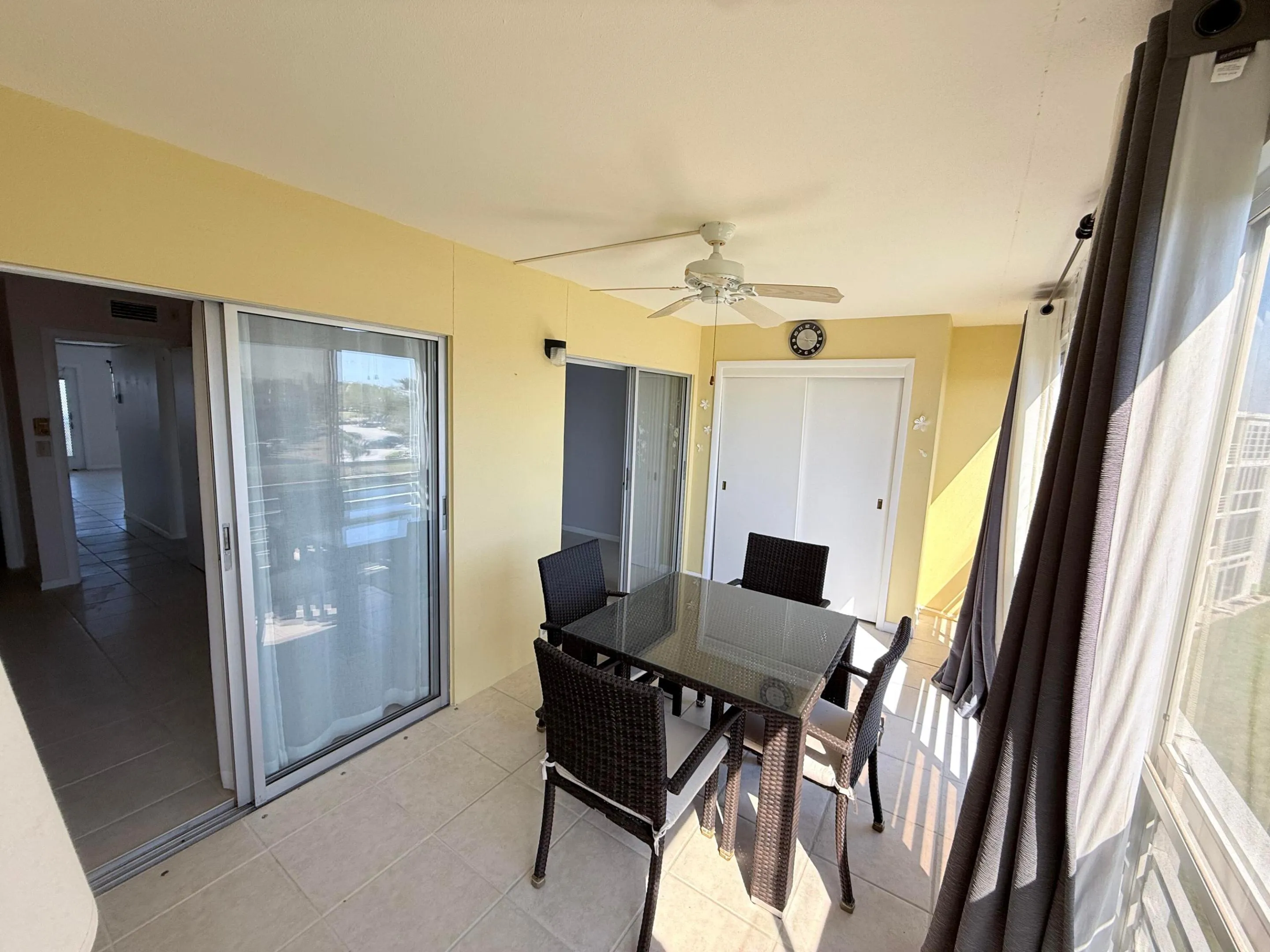 COVERED BALCONY