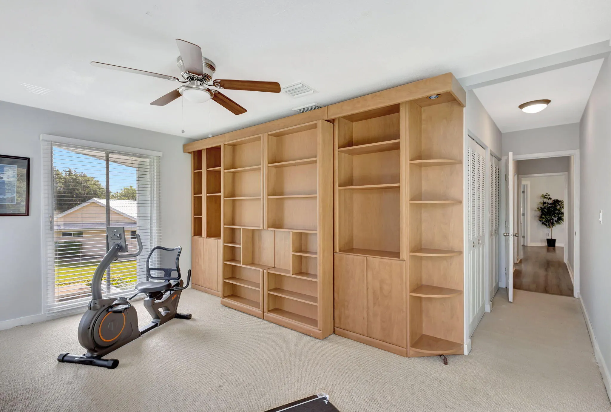 Guest Bedroom 4 with Built-In Custom Murphy Bed