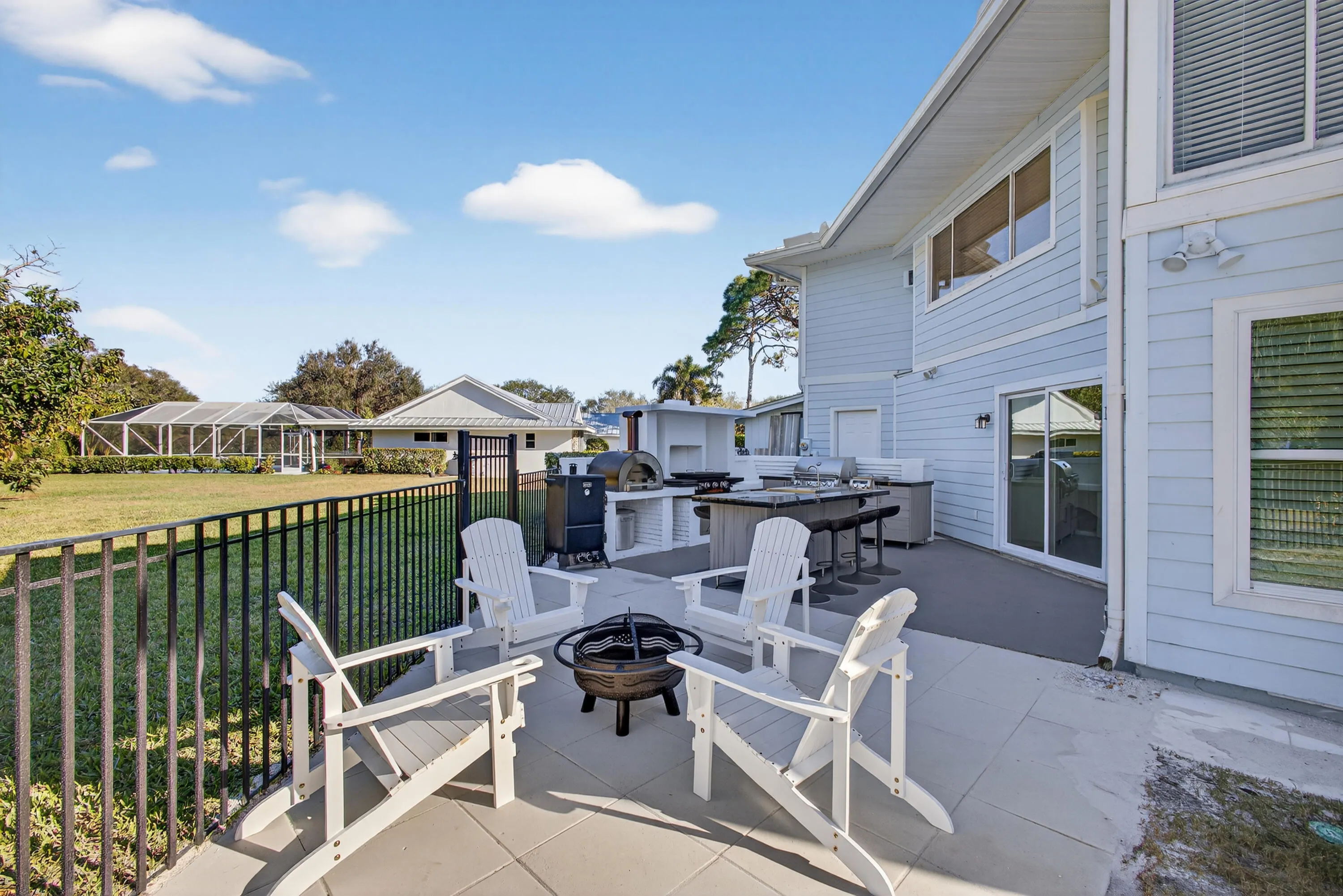 Back Patio/Summer Kitchen