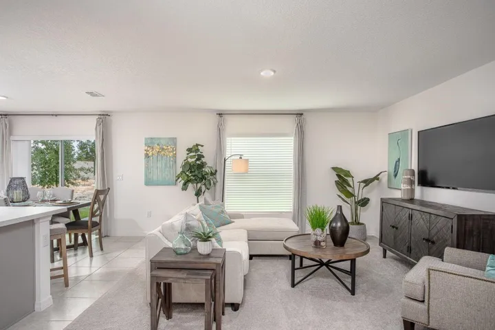 Model home - actual features may vary.