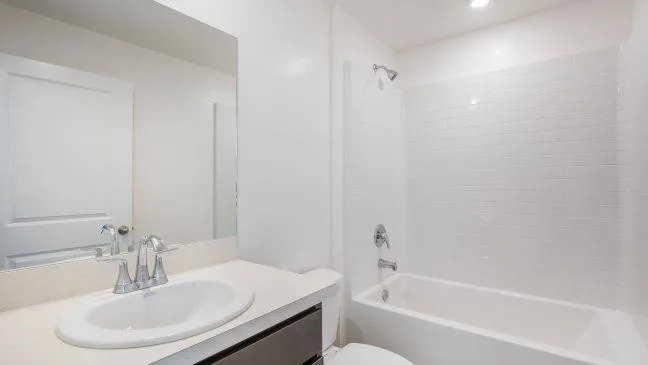 Model home - actual features may vary.