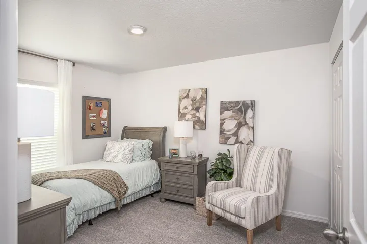 Model home - actual features may vary.