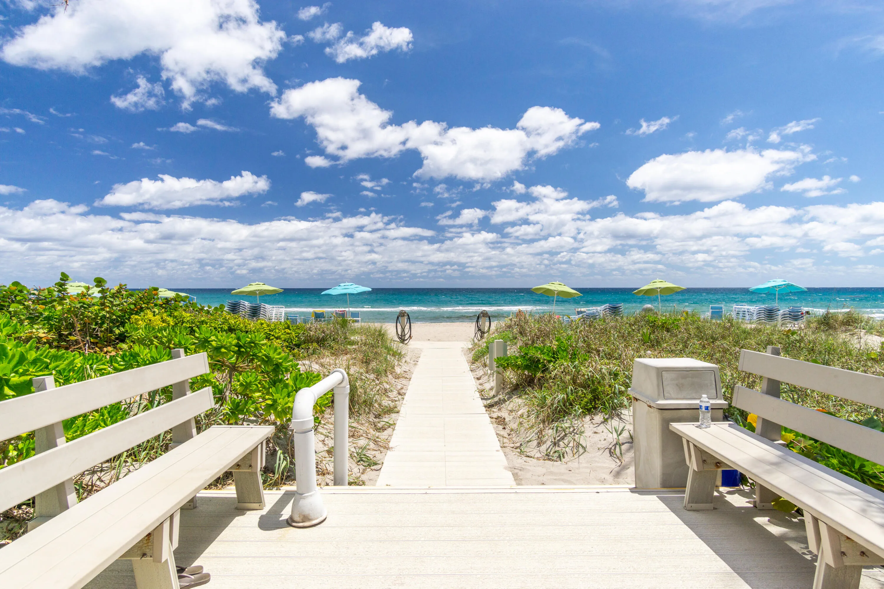 beach entrance