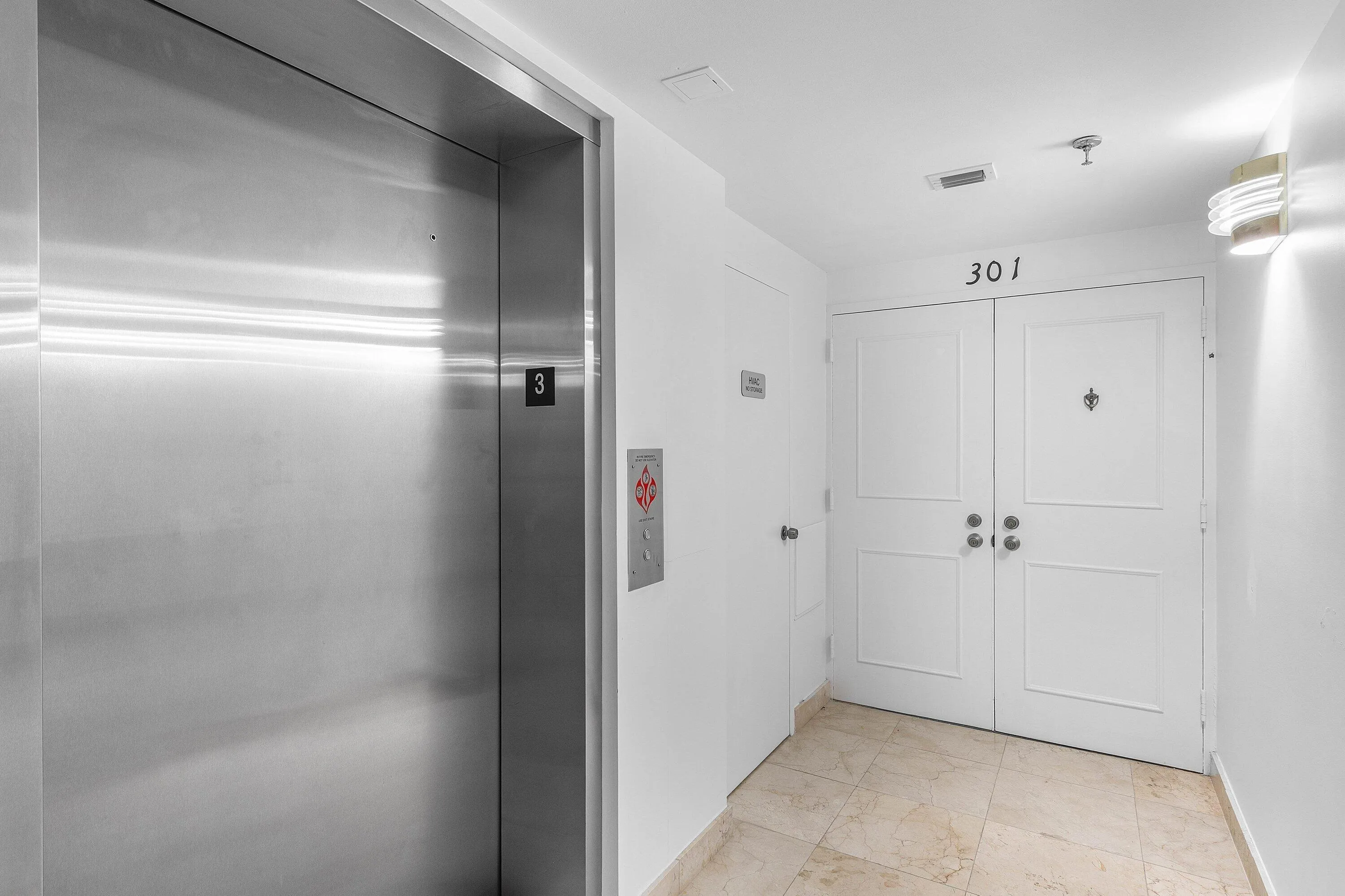 private entrance