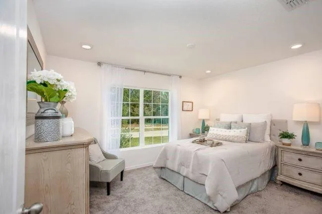 Model home - actual features may vary.