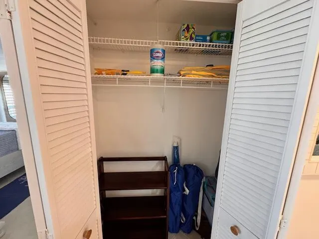 Stocked Storage Closet