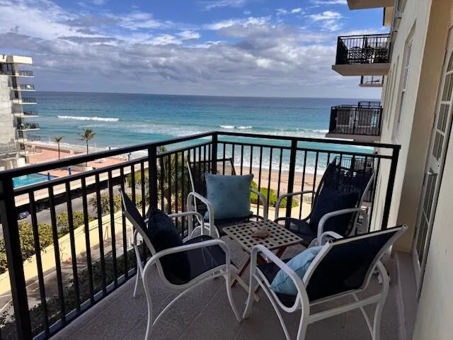 Balcony and Ocean View